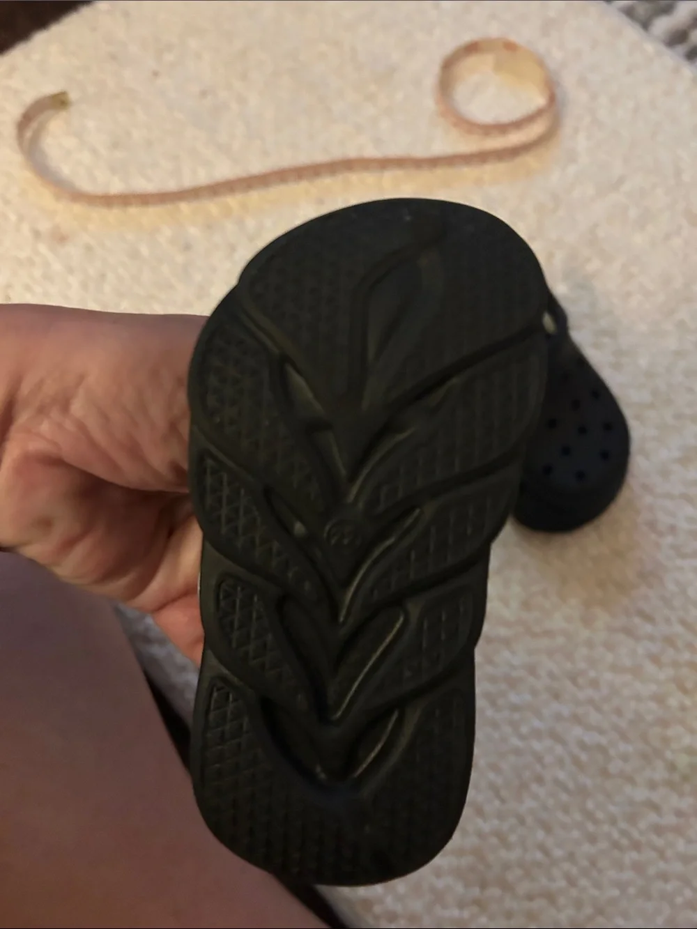 CROCS Kids Black Classic Clog Sandals